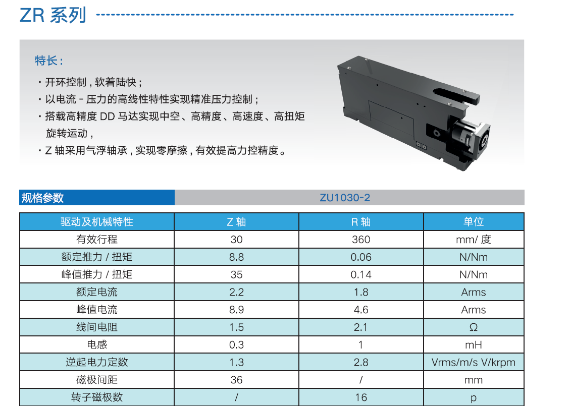 Z直线电机（直线/旋转 复合运动）(图1)